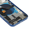 iPhone 12 Blue Back Cover Assembly with Wireless Charging