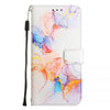For Xiaomi Redmi K70 / K70 Pro PT003 Marble Pattern Flip Leather Phone Case(Galaxy Marble White)