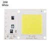 High Power 220V LED FloodlightCool/Warm White COB LED Chip IP65 Smart IC Driver Lamp(20W white)