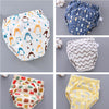 6 Layer Baby Diaper Waterproof  Reusable Cloth Diapers Baby Cotton Training  Underwear Pants Diaper L12-18KG(Camera)
