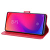 Rose Embossed Horizontal Flip PU Leather Case with Holder & Card Slots & Wallet for Xiaomi Redmi K20 / K20 Pro(Red)
