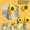 Sunflower Faceless Doll Ornaments Black