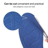 082 Soft Breathable Shockproof Massage Cat Paw Sports Full Insole Shoe-pad, Size: 225-250mm(Black)