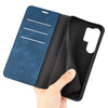 or Samsung Galaxy S25 Ultra 5G Retro-skin Magnetic Suction Leather Phone Case(Dark Blue)