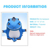 Kids Schoolbag Cartoon Dinosaur Kindergarten Backpack(Blue)