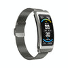 K7 1.14 inch TFT Screen Smart Call Bracelet, BT Call / Heart Rate / Blood Pressure / Blood Oxygen, Strap:Milanese Steel Strap(Tarnish)