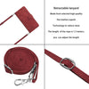 For Xiaomi Redmi K70 / K70 Pro Skin Feel Stripe Pattern Leather Phone Case with Long Lanyard(Red)