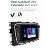 For Ford Focus 7 Inch HD Android Navigation Bluetooth RDS Radio, Size: 1+32G(Black)