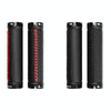 PROMEND GR-501 1 Pair Microfiber Leather Mountain Bicycle Grips Cover(Black Red)
