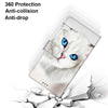 For Alcatel 3X 2020 Coloured Drawing Cross Texture Horizontal Flip PU Leather Case with Holder & Card Slots & Wallet & Lanyard(White Kitten)