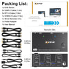 KC-KVM203DH 8K 30Hz USB3.0 DP+DP+HDMI Triple Monitors KVM Switch, UK Plug