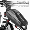 WHEEL UP Hard Shell Three-dimensional Bicycle Bag EVA Anti-splashing Front Beam Charter Front Bag Upper Tube Bag Mountain Bike Bag