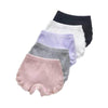 Summer Girls Safety Short Pants Kids Cotton Boxer Briefs Prevent Emptied Shorts, Size: 110(Purple)