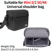 For DJI Mini 4K / Mini 2 SE / Mini 2 Portable Waterproof Shoulder Bag Messenger Bag(Black)