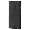 For Samsung Galaxy S25+ 5G Skin Feel Magnetic Leather Phone Case(Black)