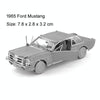 1965 Mustang 3D Three-dimensional Metal Car Assembly Model DIY Puzzles Toy