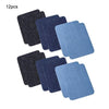 12pcs Jumper Shirt Elbow Knee Repair Patch Denim Cutting Patch