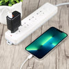 LZ-1130 PD 20W Type-C+QC 3.0 USB Fast Charger, Plug Type:EU Plug(Black)