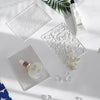 3 PCS 10 x 10cm Acrylic Texture Background Board Photo Props Background Decorative Geometric Ornaments(Ice Pattern)