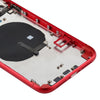 iPhone 11 Red Battery Back Cover w/Keys, Tray & Wireless Charging