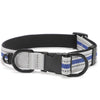 Reflective Dog Collar, Nylon, Blue, M, Cat/Dog