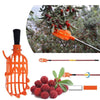 Plum Date Apricot Pick Fruit Plastic Tool(Orange)