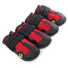 Waterproof Dog Boots Red Size 7 (7x5.7cm) - Winter Paw Protection