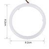 2 PCS 2.5inch 3W White Light + Yellow Light Car Angel Eyes Light, DC 12V Cable Length: 50cm