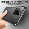 For Samsung Galaxy S20+ Shockproof Ultra-thin Metal Protective Frame(Rose Gold)