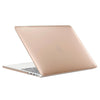 For 2016 New Macbook Pro 13.3 inch A1706 & A1708 Laptop PC + Metal Oil Surface Protective Case (Gold)