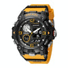 SMAEL 8055 Large Dial Sports Outdoor Waterproof Luminous Multifunctional Electronic Watch(Deep Yellow)