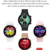 HK39 1.1 inch Smart Silicone Strap Watch Supports Bluetooth Call/Blood Oxygen Monitoring(White)