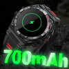 CT18 1.43 inch AMOLED Screen Smart Watch Supports Bluetooth Call/Blood Oxygen Detection(Orange)