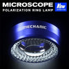 LS720 Microscope Ring Light, 72 LED, Polarized, Anti-Glare, 48mm