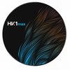 HK1max 4K UHD Smart TV Box with Remote Controller, Android 9.0 RK3318 Quad-Core 64bit Cortex-A53, 4GB+64GB, Support Dual Band WiFi & AV & HDMI & RJ45 & TF Card(Black)