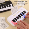 Kids Multifunction Electronic Piano Early Learning Music Piano Educational Toy For Boys And Girls Gift(Black)