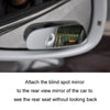 Car High Definition Edgeless Adjustable Blind Spot Reversing Mirror, Shape: 070 Sector