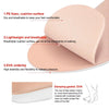 1 Pair 069 Sports Lightweight Breathable Shockproof Arch Of Foot Support Full Insole Shoe-pad, Size:L(Apricot)