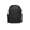 Universal Litchi Texture Phone Crossbody Bag Leather Case for 5.5-7.2 inch Phones(Black)