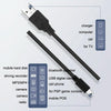 Driving Recorder Power Cord USB Car Charger Antihypertensive Line, Style: 30cm+2.5A(Android Left Bend)