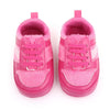 D2540 Autumn And Winter Soft Soled Walking Shoes Baby Shoes For 0-1 Years Old, Size: 11cm(Rose Red)