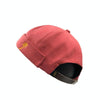 A36 Cartoon Coconut Tree Pattern Retro Hip Hop Without Eaves Sailor Hat Landlord Hat Skullcap, Size:One Size(Pink)