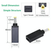 PD 18.5V-20V 5.5x2.5mm Male Adapter Connector(Black)