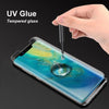 For Galaxy S20 UV Liquid Curved Full Glue Full Screen Tempered Glass Film