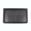 For Tesla Model Y 2021-2023 TPE Storage Organizer Under Car Seat, Style:with Cover(Black)