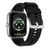 F12 2.02 inch Curved Screen Smart Watch Supports Voice Call/Blood Sugar Detection(Silver + Black)