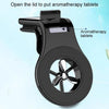 Car Air Outlet Strong Magnetic Suction Sticky Bracket with Aromatherapy (Black)