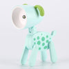 TL-23 LED Mini Foldable Cartoon Desk Lamp Pet Shape Decoration Table Lamp, Spec: Dalmatians (Green)