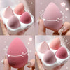 3 PCS Wet And Dry Beauty Egg Soft Makeup Flutter Set, Specification: 12 Mixed Gourd Shape