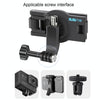RUIGPRO 360 Degree Rotating Quick Release Strap Mount Shoulder Backpack Mount for GoPro, Insta360, DJI and Other Action Cameras(Black)